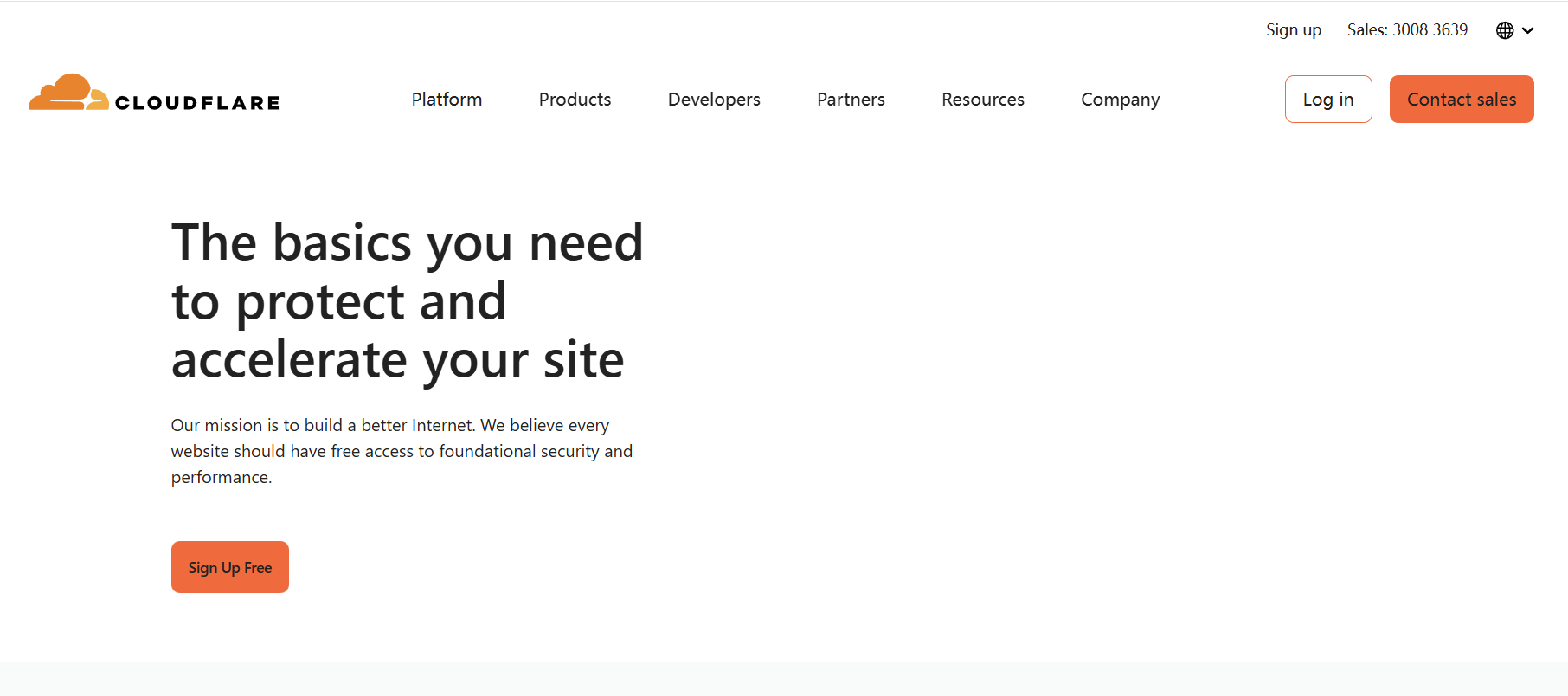 Cloudflare Free Plan